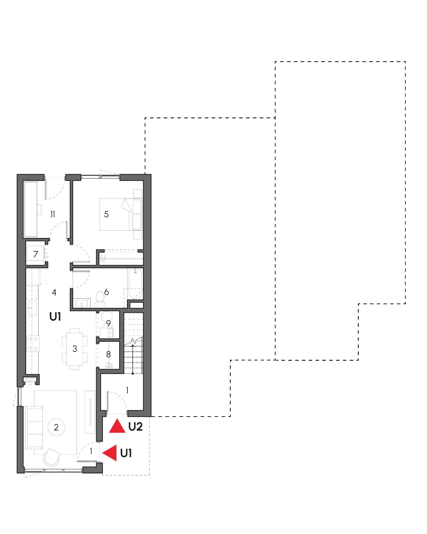 Plan du rez-de-chaussée